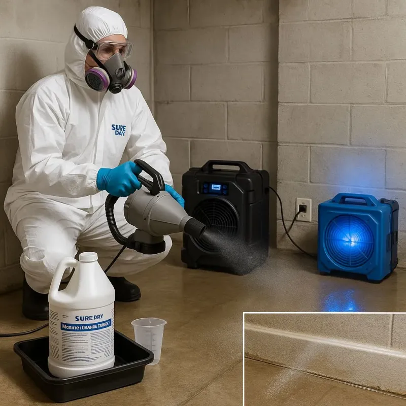 Sanitization and Odor Removal process in Unadilla, GA