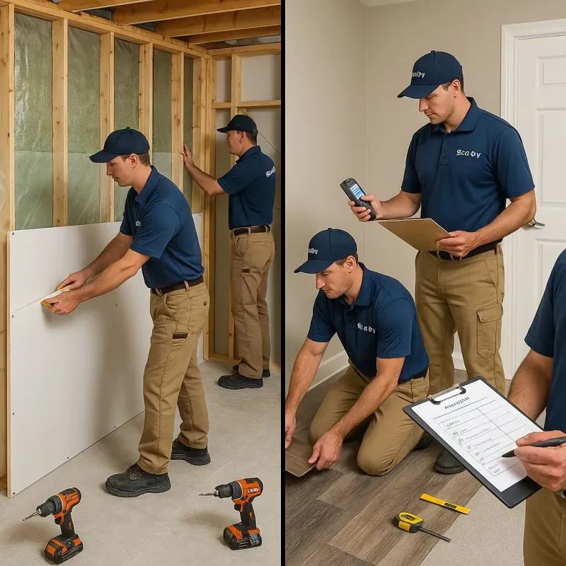 Repairs and Reconstruction process in Unadilla, GA