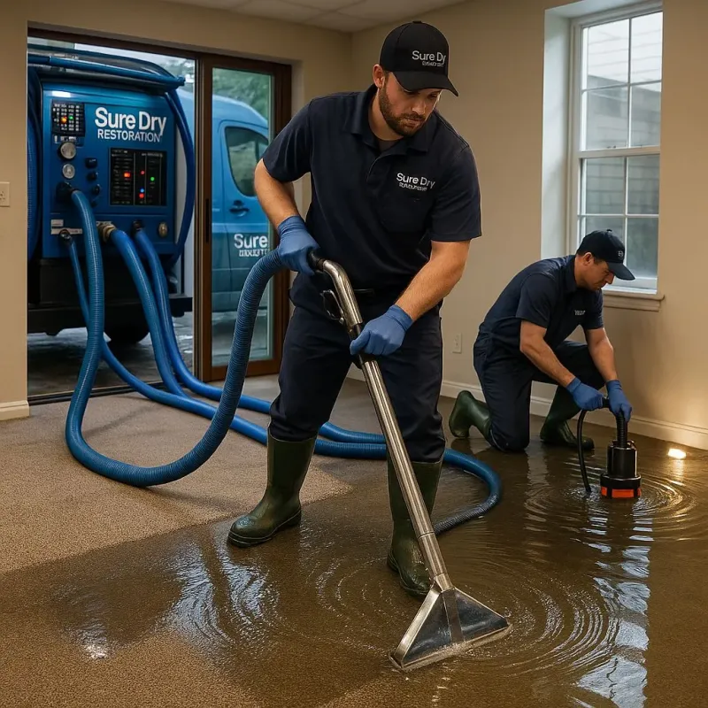 Water Extraction and Removal process in Unadilla, GA